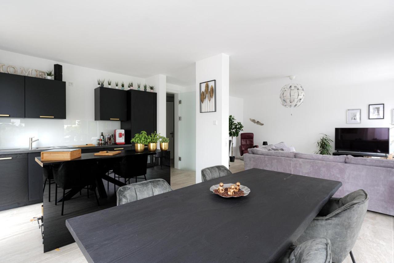 Lulex IV - Traumwohnung Terasse Garten In Neuss Ngoại thất bức ảnh