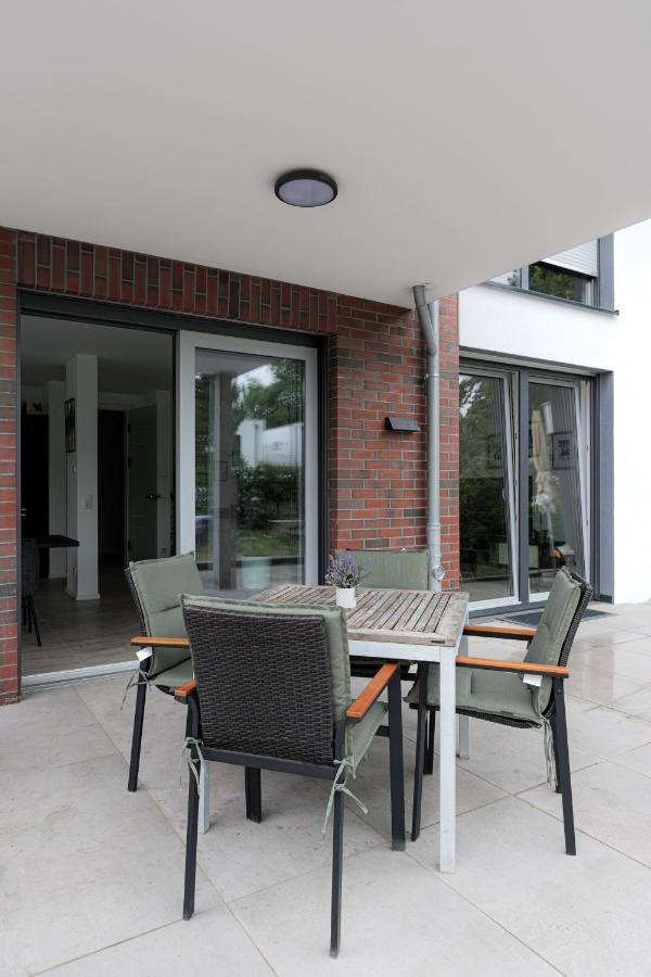 Lulex IV - Traumwohnung Terasse Garten In Neuss Ngoại thất bức ảnh